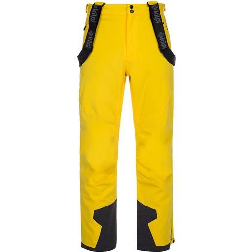 Kilpi reddy pants giallo xl / regular uomo