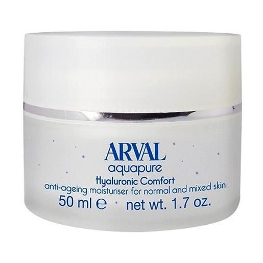 Arval aquapure hyaluronic comfort - crema idratante anti-età pelli normali e miste 50 ml