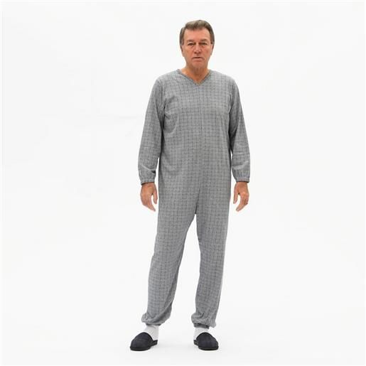 Ferrucci pigiama sanitario intero 9008 modello 1 fantasia ferrucci