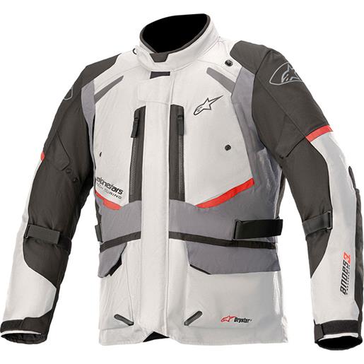 ALPINESTARS andes v3 drystar jacket giacca - (ice grey/dark grey)
