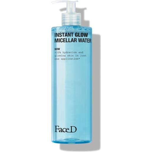 FACE D instant glow micellar water 400ml