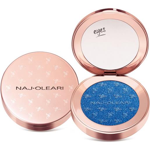 Naj oleari colour fair eyeshadow wet&dry ombretto, blu-oceano-perlato