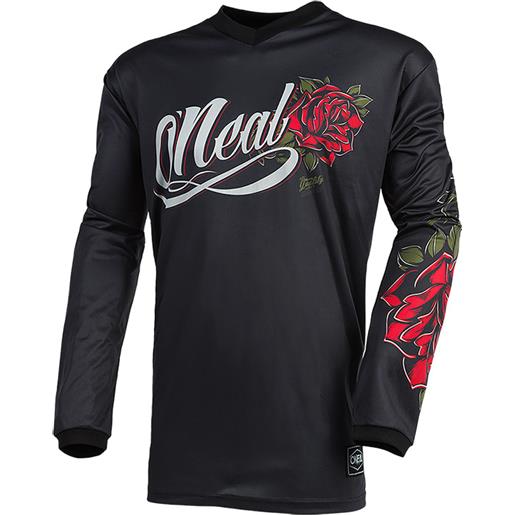 ONEAL maglia donna o neal element roses nero