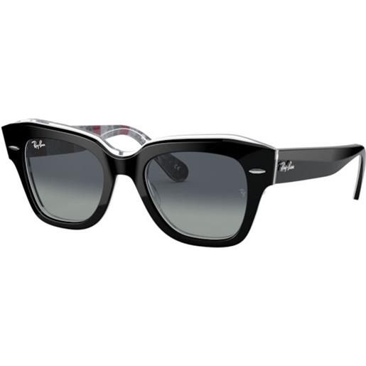 Ray-Ban occhiali da sole Ray-Ban state street color mix rb 2186 (13183a)