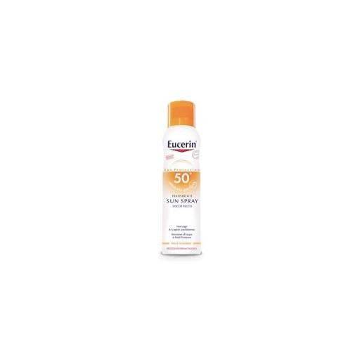 Eucerin spray protezione solare trasparente per pelle grassa spf50 - 200 ml