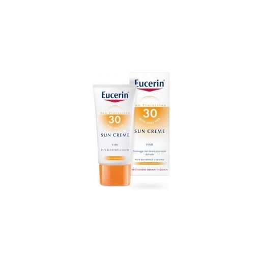 Eucerin sun crema viso protezione solare pelle normale secca fp30 50 ml