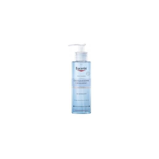 Eucerin dermatoclean hyaluron gel detergente viso pelle mista 200 ml