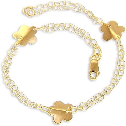 GioiaPura bracciale bambino con charms oro 18kt gioiello gioiapura oro 750 gp-s223081