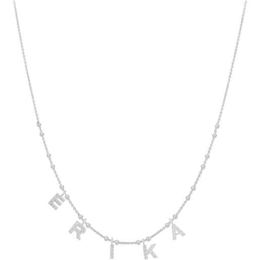 GioiaPura collana donna gioiello gioiapura nominum argento 925 nome erika gyxcaz0016-37