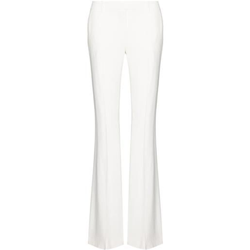 Alexander McQueen pantaloni svasati - bianco