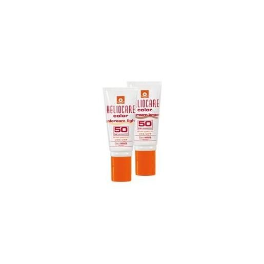 Heliocare color gel cream light spf50 protezione solare colorata 50 ml