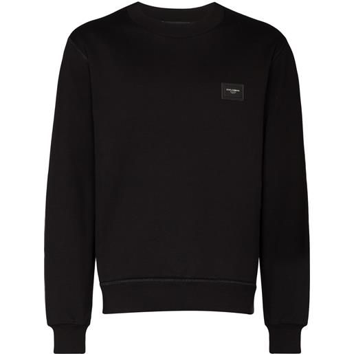 Dolce & Gabbana maglione con applicazione - nero