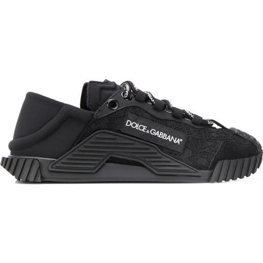 Dolce & Gabbana sneakers con pannelli a contrasto - nero