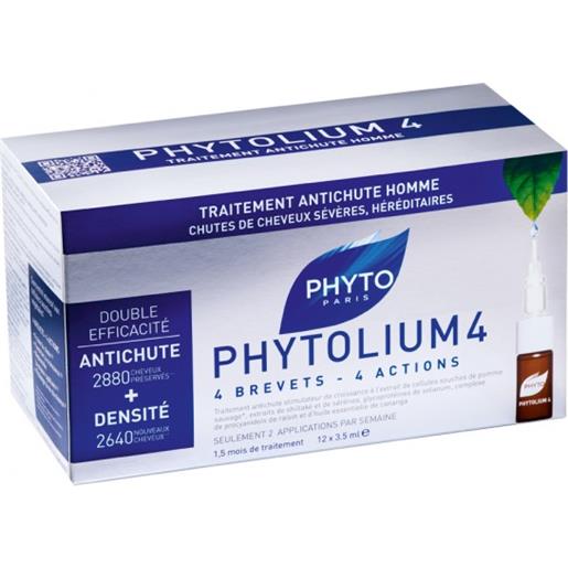 ALES GROUPE ITALIA SpA phyto phytolium4 trattamento anticaduta capelli uomo 12 fiale 3,5 ml