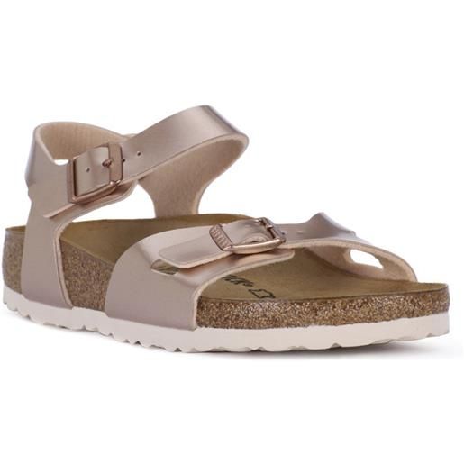 BIRKENSTOCK rio metallic lilac