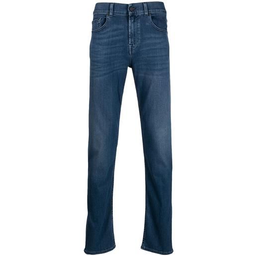 7 For All Mankind jeans affusolati slimmy - blu