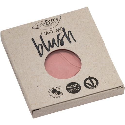 puroBIO compatto blush refill fard compatto 01 rosa satinato