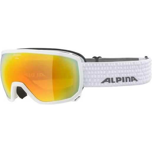 Alpina Snow scarabeo hm ski goggles bianco red/cat2