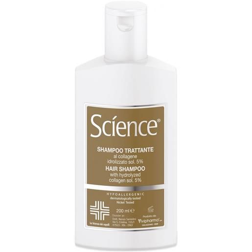 VIVIPHARMA science shampoo al collagene idrolizzato sol. 5% flacone 200 ml