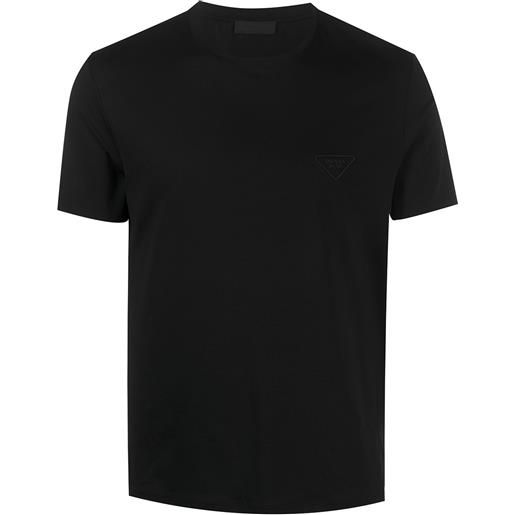 Prada t-shirt a girocollo - nero