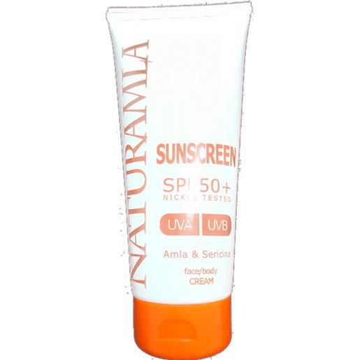 Naturamla sunscreen spf50+ face/body cream 200 ml