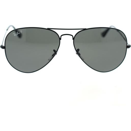 Ray-Ban occhiali da sole Ray-Ban aviator rb3025 002/58 polarizzati
