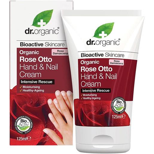 Dr. Organic dr organic rose otto rosa hand nail cream crema mani 125 ml