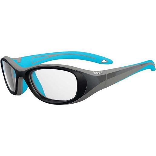 Bolle coverage 52 squash glasses junior blu, nero pc clear platinum/cat0