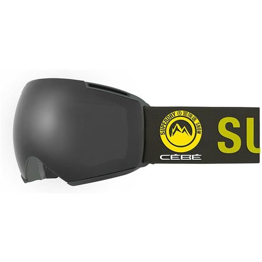 Cebe icone x superdry ski goggles nero grey ultra black/cat3 + amber flash mirror/cat1