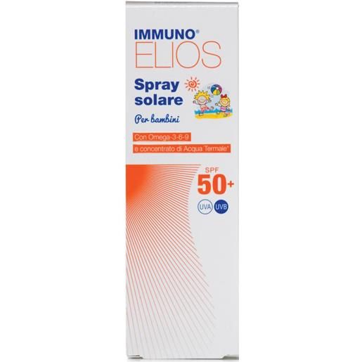MORGAN Srl immuno elios - spray solare per bambini spf50+ 200ml - protezione solare sicura e delicata