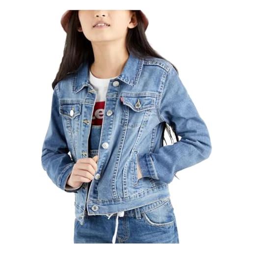 Levi's Kids stretch trucker jacket 3e4388, giacca di jeans, bambine e ragazze, matter of fact, 6 anni