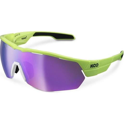 Koo open cube sunglasses verde infrared/cat3