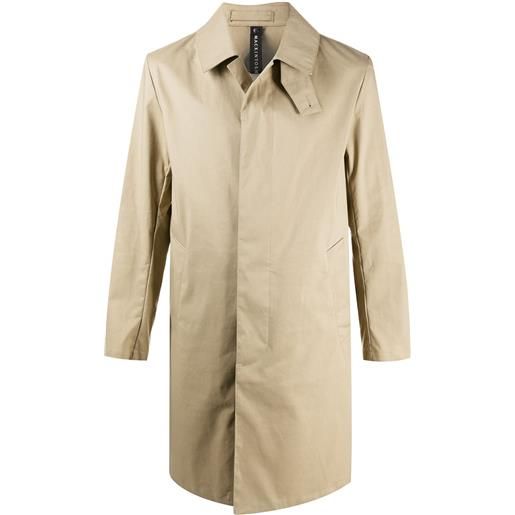 Mackintosh cappotto monopetto manchester - toni neutri