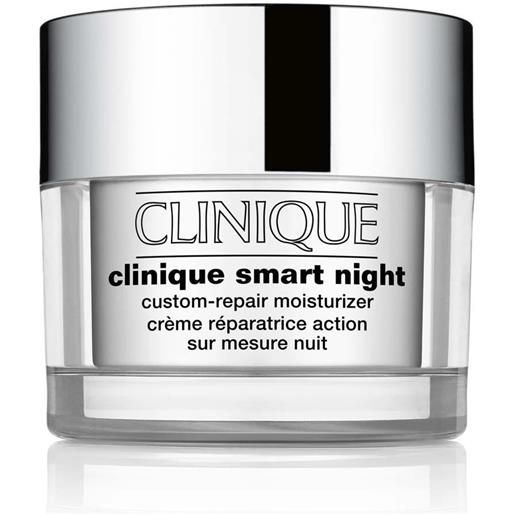 Clinique smart night - crema riparatrice su misura da notte - pelle da arida a normale (tipo ii) 50ml