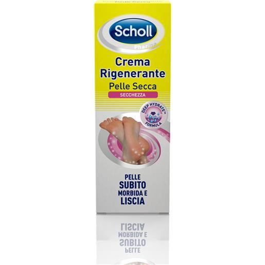 Scholl crema rigenerante pelle secca piedi