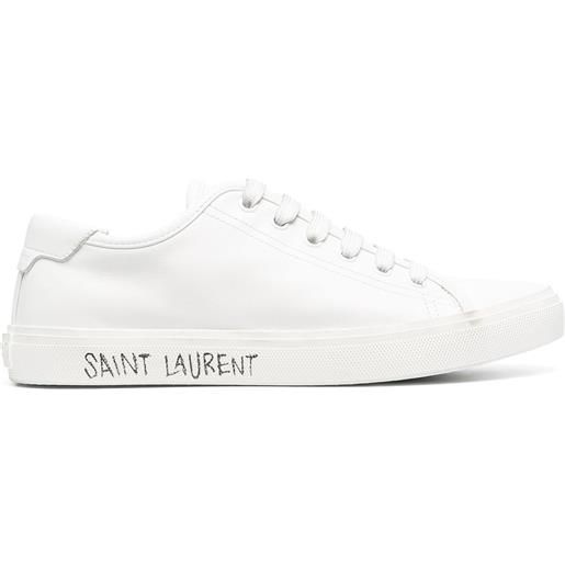 Saint Laurent sneakers con stampa - bianco