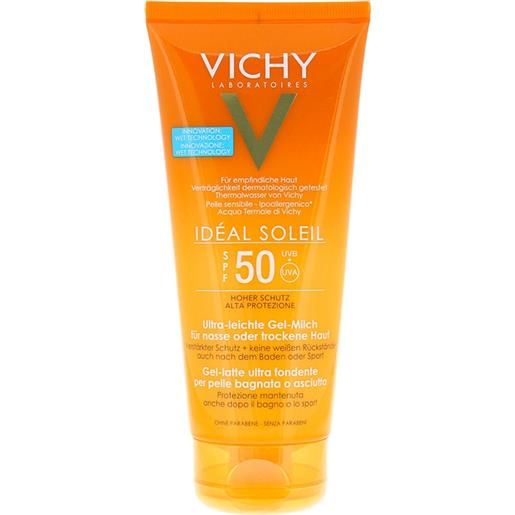 Vichy Sole vichy linea ideal soleil spf50 gel-latte ultra-fondente bagnato/asciutto 200 ml
