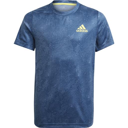 ADIDAS boys oz tee t-shirt tennis uomo