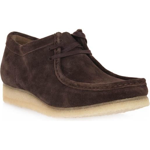 CLARKS wallabee brown
