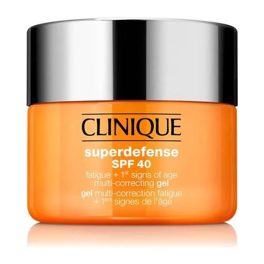 Clinique superdefense spf 40 gel prevenzione antietà + anti-fatica, 50-ml