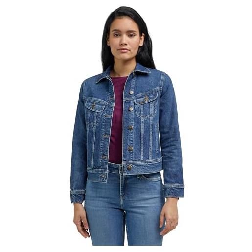Lee giacca rider denim jacket, brisk air, m donna