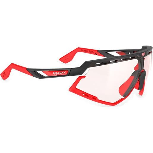 Rudy Project defender photochromic sunglasses rosso, nero impactx photochromic red/cat1-3
