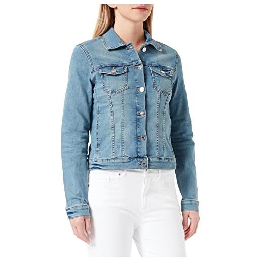 TOM TAILOR Denim donna giacca di jeans 1023962, 10142 - light stone blue denim, xxl