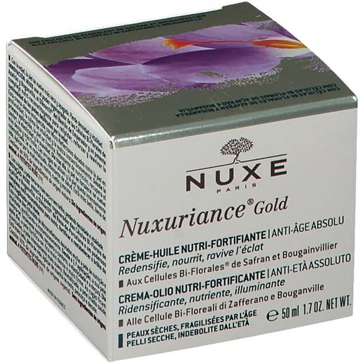 Nuxe nuxuriance gold crema olio nutriente fortificante 50 ml
