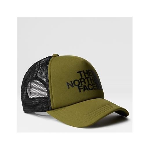 TheNorthFace the north face cappellino trucker con logo tnf forest olive-tnf black taglia taglia unica donna