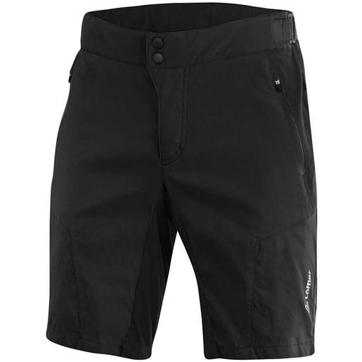 Loeffler evo comfort stretch light shorts nero 54 / regular uomo