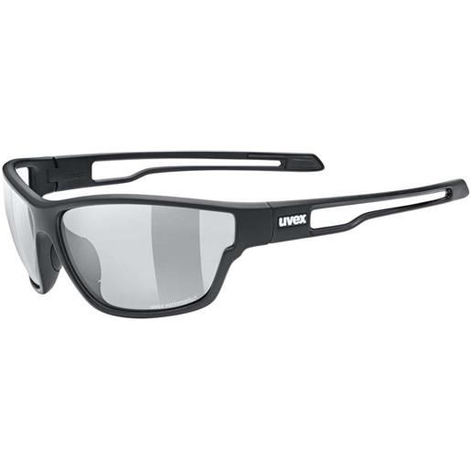 Uvex sportstyle 806 v photochromic sunglasses nero variomatic smoke/cat1-3