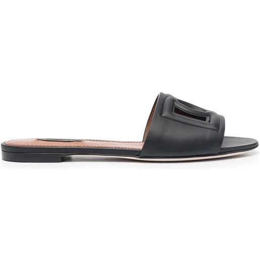 Dolce & Gabbana sandali con dettaglio cut-out - nero