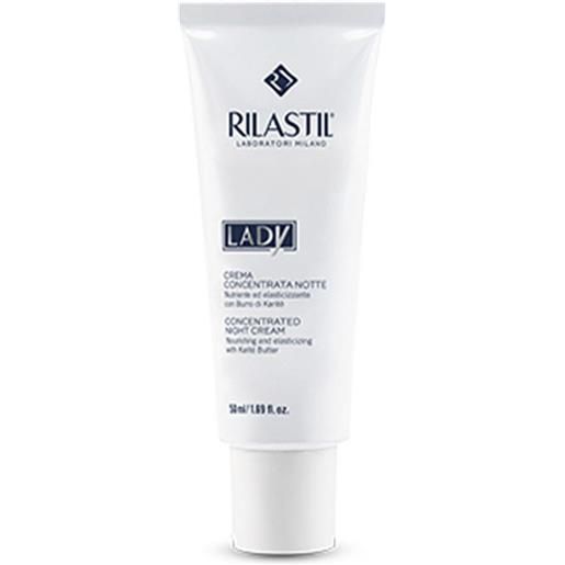 Rilastil lady - crema concentrata notte nutriente ed elasticizzante, 50ml