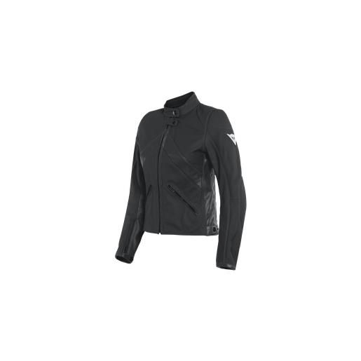 Dainese santa monica lady leather jacket black (001) | dainese